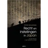 Recht en instellingen in Japan by Dimitri Vanoverbeke