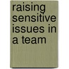 Raising Sensitive Issues In A Team door Dennis Lindoerfer