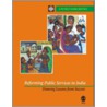 Reforming Public Services in India door The World Bank India