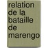 Relation de La Bataille de Marengo