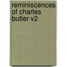Reminiscences of Charles Butler V2 door Charles Butler