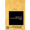 Reports Of Proceedings During 1981 door Associations of Gas Engineer Managers