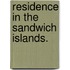 Residence in the Sandwich Islands.