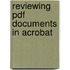 Reviewing Pdf Documents In Acrobat