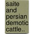 Saite and Persian Demotic Cattle..