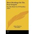 Short Readings On The Four Gospels