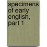 Specimens of Early English, Part 1 door Richard Morris