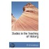 Studies In The Teaching Of History