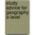 Study Advice For Geography A-Level
