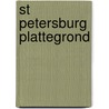 St Petersburg plattegrond by Unknown