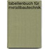 Tabellenbuch für Metallbautechnik