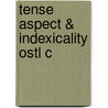 Tense Aspect & Indexicality Ostl C door James Higginbotham