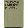 The Songs of Boublil and Schonberg door Onbekend