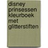 Disney prinsessen kleurboek met glitterstiften