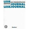 Themen neu 1. Lesejournal. Euro.-A by Jutta Muller