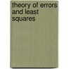 Theory Of Errors And Least Squares door Le Roy Dougherty Weld