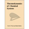 Thermodynamics of Chemical Systems by Wood