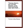 Thomas Moore, Ein Irischer Dichter by Thomas Lindsey Blayney