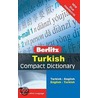Turkish Berlitz Compact Dictionary door Onbekend