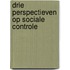 Drie perspectieven op sociale controle