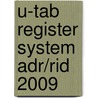 U-Tab Register System Adr/Rid 2009 door Onbekend