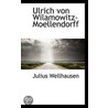 Ulrich Von Wilamowitz-Moellendorff by Julius Wellhausen