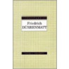 Understanding Friedrich Durrenmatt door Roger A. Crockett