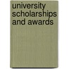 University Scholarships And Awards door Brian Heap