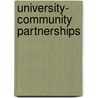 University- Community Partnerships door Tracy Soska