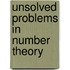 Unsolved Problems In Number Theory