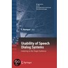 Usability Of Speech Dialog Systems door Thomas Hempel