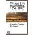 Village Life In America, 1852-1872