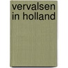 Vervalsen in Holland door M. Damen