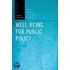 Well-being For Public Policy Pps C