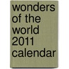 Wonders of the World 2011 Calendar door Onbekend
