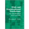 Work and Organizational Psychology door Christine E. Doyle