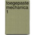 Toegepaste mechanica 1