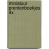 Miniatuur prentenboekjes 4x