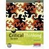A2 Critical Thinking For Ocr Unit 4 door Onbekend