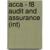 Acca - F8 Audit And Assurance (Int) door Bpp Learning Media Ltd