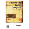 Accountancy And Business Management door . Anonymous
