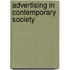 Advertising In Contemporary Society