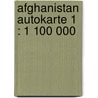 Afghanistan Autokarte 1 : 1 100 000 door Gustav Freytag