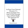 An Essay Upon National Character V1 door Richard Chenevix