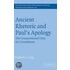 Ancient Rhetoric And Paul's Apology