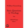 Basic Questions in Theology, Vol. 1 door Wolfhart Pannenberg