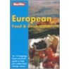 Berlitz European Food & Drink Guide door Berlitz Publishing