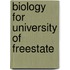 Biology For University Of Freestate