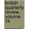 British Quarterly Review, Volume 74 door Robert Vaughan
