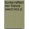 Burke:reflect Rev France Owcn:ncs P door J.G.A. Pocock